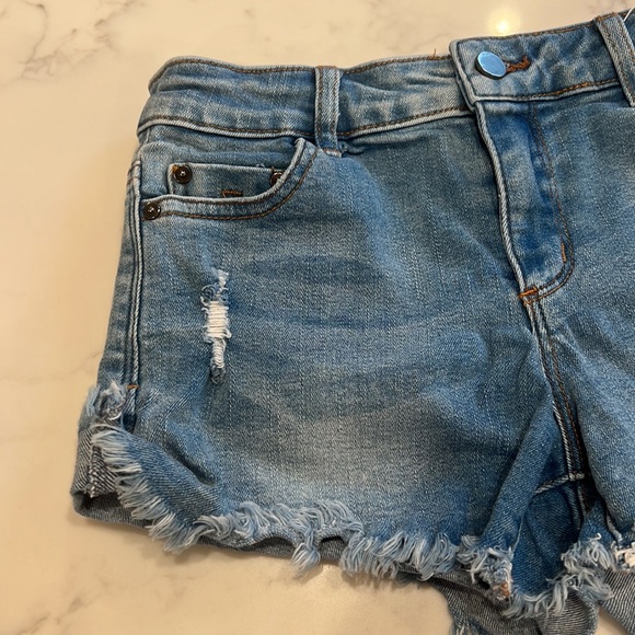 Girls size 12 Aqua jean shorts - Picture 2 of 5